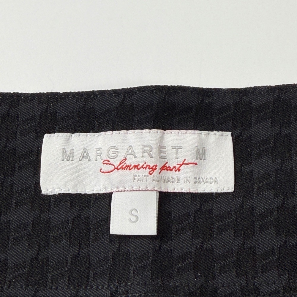 Margaret M Emer Houndstooth Straight Leg Pant Size S NWT - Picture 3 of 16